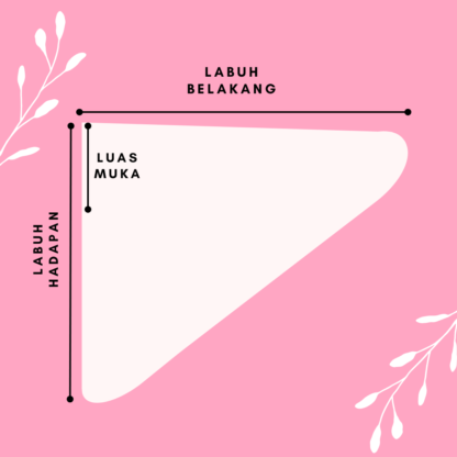 tudung 2 lapis koshibo
